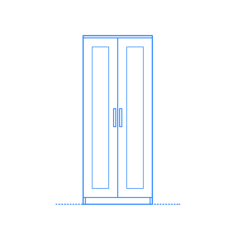 Furniture Armoires Wardrobes Ikea Brimnes Two Door Wardrobe Tracing Svg Vector, Free Vectors File